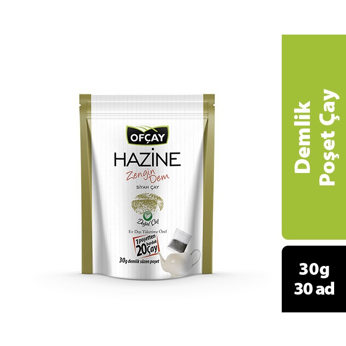 Ofçay Hazine Tea Zipper Poşet