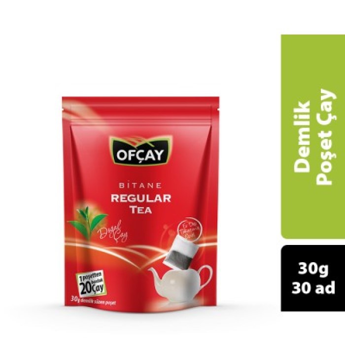 Ofçay Regular Tea Zipper Poşet
